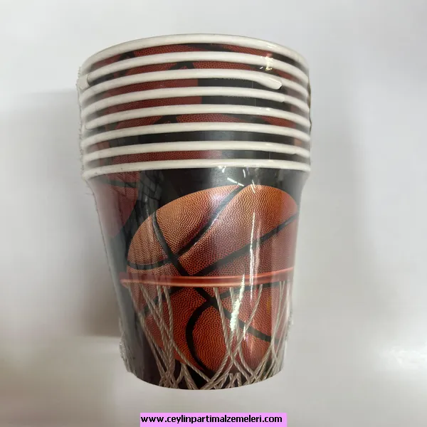 Basketbol Temalı Karton Bardak 